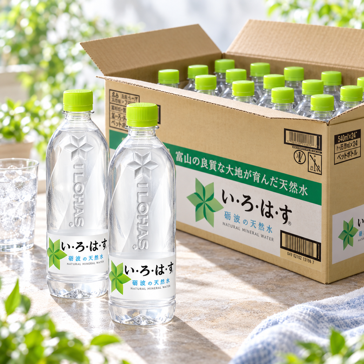 い･ろ･は･す 天然水 540mL×24本